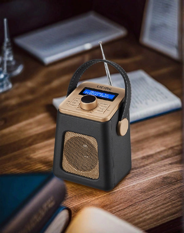 Mini DAB+ DAB Digitalradio und UKW Radio mit Bluetooth Lautsprecher